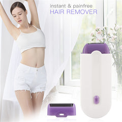 Cross-border New Epilator Blue Light Shaver Induction Shaver Women&#039;s Shaver Induction Hair Removal Device