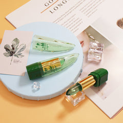 Aloe Vera Gel Jelly Color-changing Lipstick Moisturizing Moisturizing Repair Plant Care Lip Balm