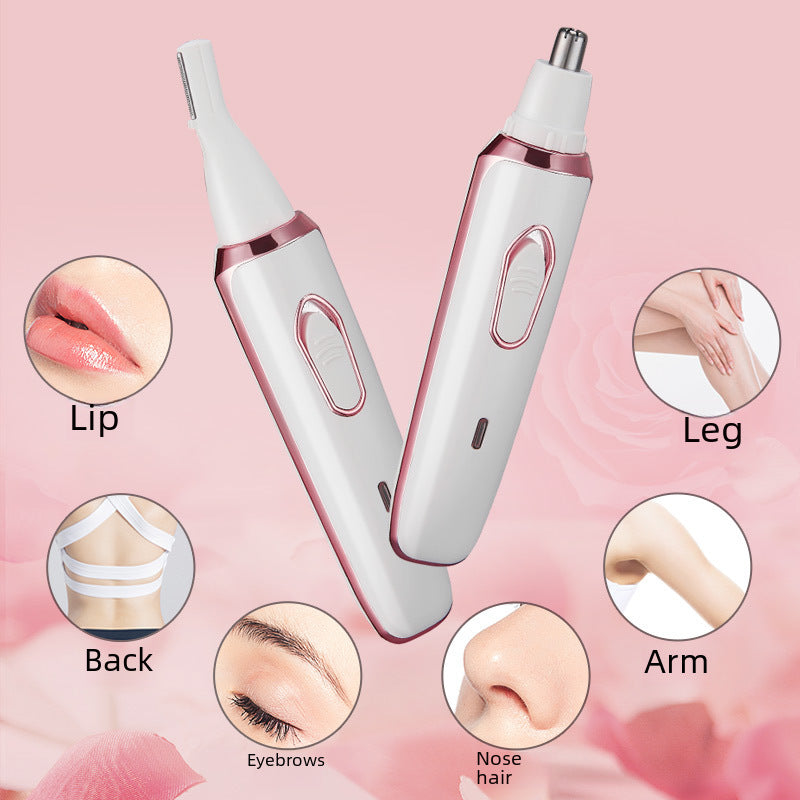 Cross-border Supply Of Multi-functional Women&#039;s Shaver Hair Remover Underarm Electric Shaving Knife Private Hair Remover Eyebrow Trimmer