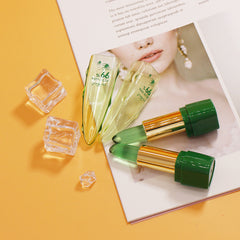 Aloe Vera Gel Jelly Color-changing Lipstick Moisturizing Moisturizing Repair Plant Care Lip Balm